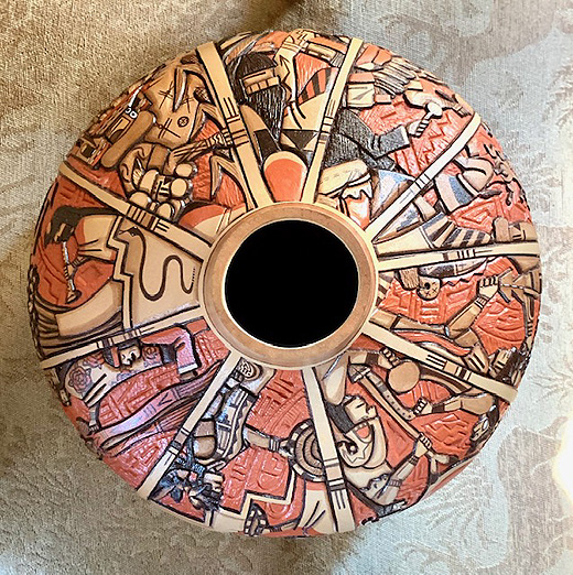 Pueblo Pottery by Marty & Elvira Naha Hopi Calendar